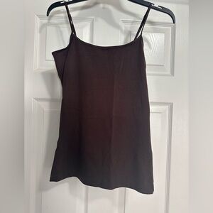 Size small. Dark brown Camisole